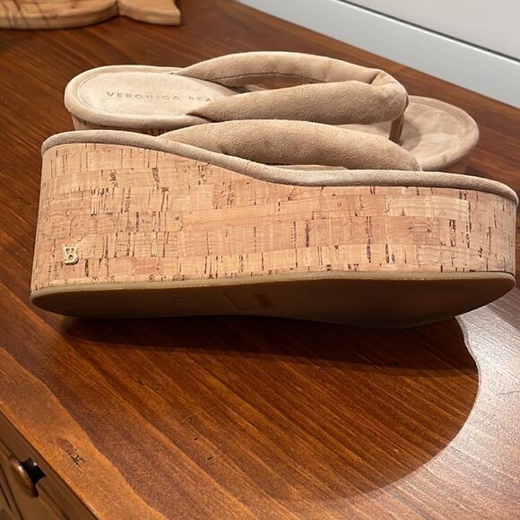 Veronica Beard Geno Wedge Cork Sandals - Picture 6 of 10